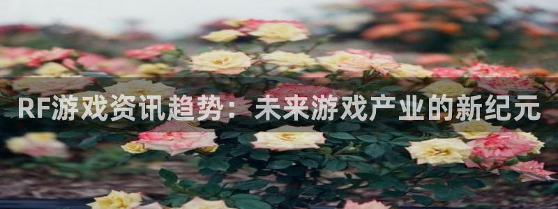 欧博娱乐平台注册开户：RF游戏资讯趋势：未来游戏产业的新纪元