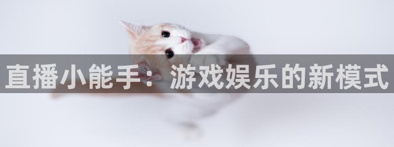 欧博娱乐网页登录入口官网：直播小能手：游戏娱乐的新模式